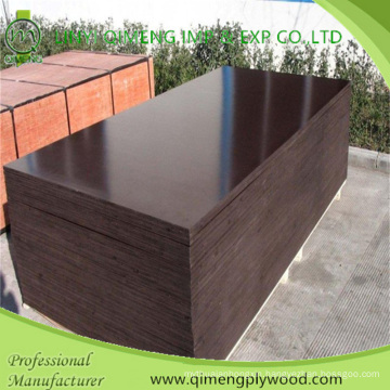 Linyi Factory Construction Grade Waterproof Glue 12mm Film Faced Plywood